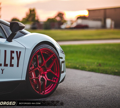 Фото дисков BC Forged HC053 на Lamborghini Aventador