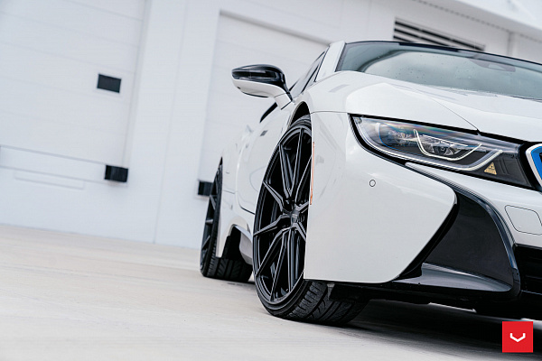 Фото дисков Vossen HF-3 Черный сатин на BMW i8