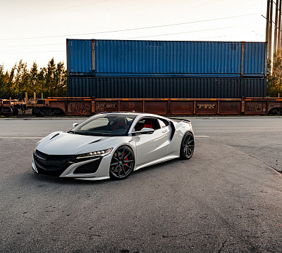 Фото дисков Vossen HF-3 на Acura NSX II