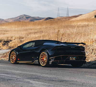 Фото дисков Brixton Forged CM6-R на Lamborghini Huracan