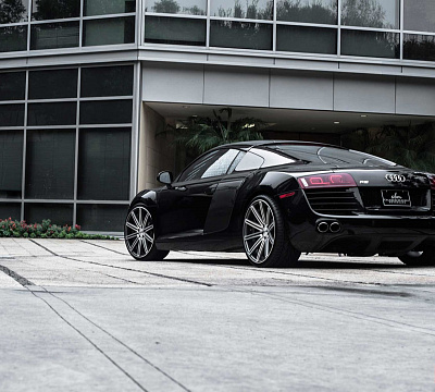 Фото дисков Vossen CV4 на Audi R8 (Typ 42)
