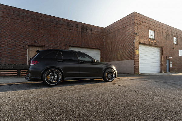 Фото дисков HRE 300 Черный сатин на Mercedes-Benz GLS (X167)