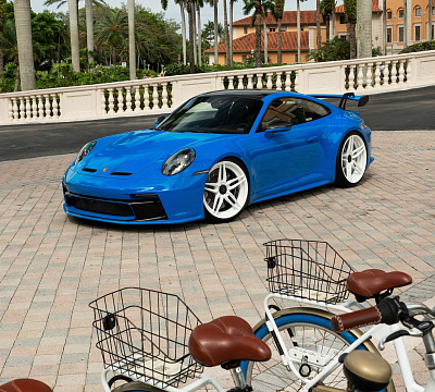 Фото дисков Anrky AN27 на Porsche 911 VIII