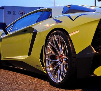 Фото дисков Anrky AN10 на Lamborghini Aventador