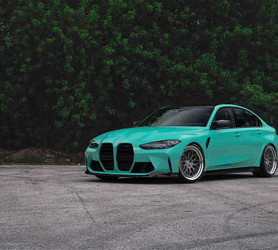 Фото дисков HRE 300 на BMW 3/M3 (G2x/G80)