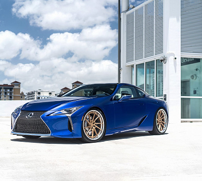 Фото дисков Anrky AN23 на Lexus LC 500