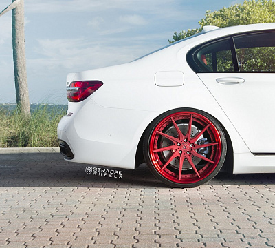 Фото дисков Strasse Wheels SV10T Deep Concave FS на BMW 7 (G11/G12)