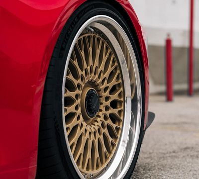Фото дисков Brixton Forged TR20 на Porsche 911 VIII