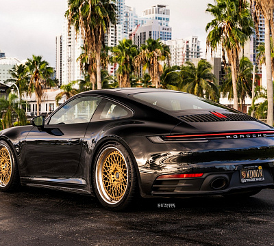Фото дисков Strasse Wheels SC20 Track на Porsche 911 VIII