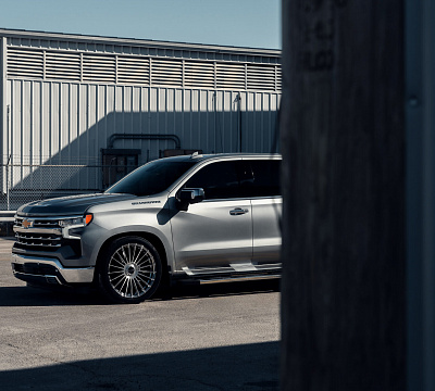Фото дисков Vossen HF-8 на Chevrolet Silverado IV