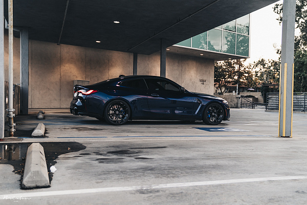 Фото дисков Brixton Forged CM5-R Черный глянец на BMW 4/M4 (G22/G82)