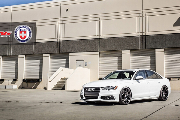 Фото дисков HRE P101 Черный сатин на Audi A/RS 6 (C7)