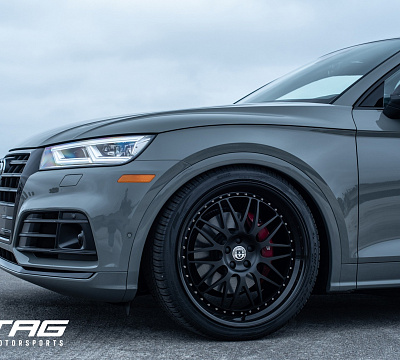 Фото дисков HRE 540C на Audi Q5 (FY)