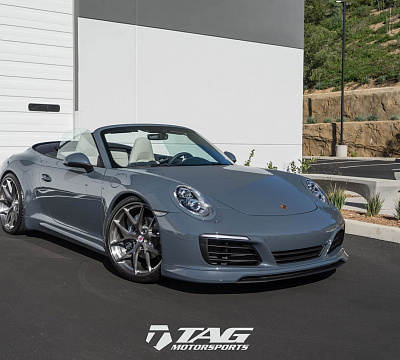 Фото дисков HRE P101 на Porsche 911 VII