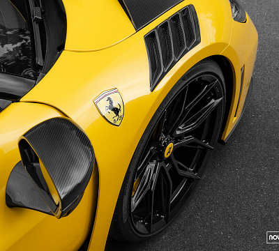 Фото дисков NOVITEC NF11 на Ferrari 296