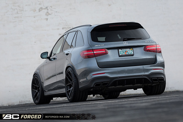 Фото дисков BC Forged HCS02 Черный матовый на Mercedes-Benz GLC (X253, C253)