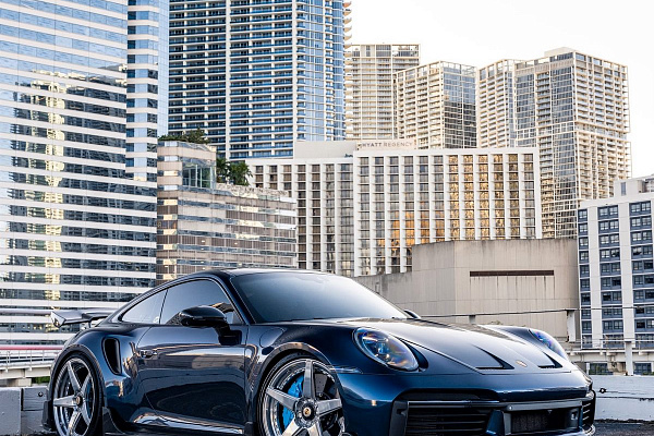 Фото дисков Anrky AN36-S Полированный лак на Porsche 911 VIII