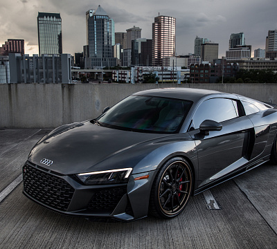 Фото дисков Strasse Wheels SV5 Deep Concave FS на Audi R8 (4S)