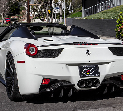 Фото дисков CEC C26 на Ferrari 458