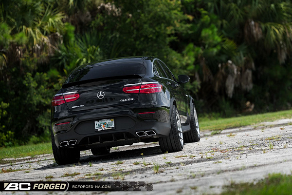 Фото дисков BC Forged HCA162 Глянцевый графит на del Mercedes GLC Coupe (C253)