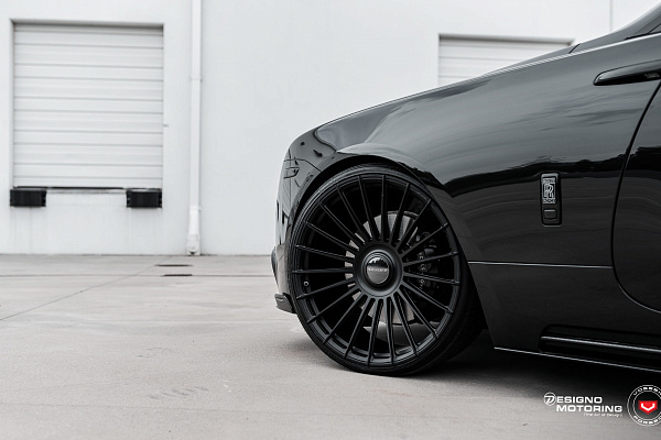 Фото дисков Vossen S17-13 Черный сатин на Rolls-Royce Wraith