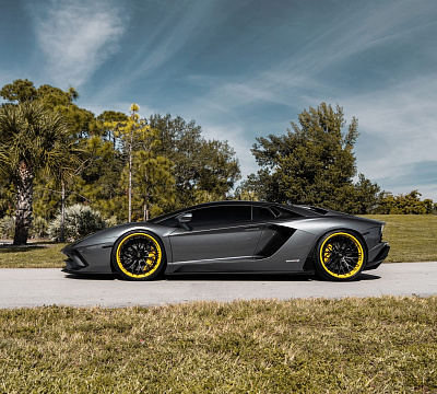 Фото дисков Anrky AN30 на Lamborghini Aventador