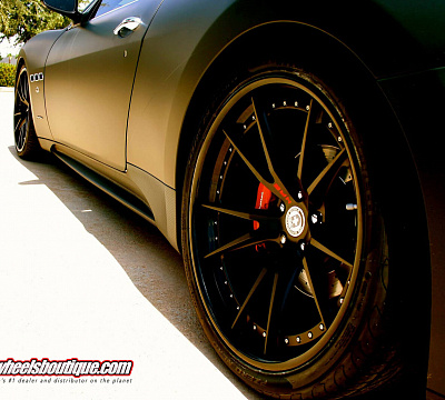 Фото дисков HRE S104 на Maserati GranTurismo I