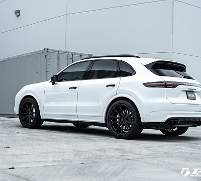 Фото дисков Vossen HF-3 на Porsche Cayenne III