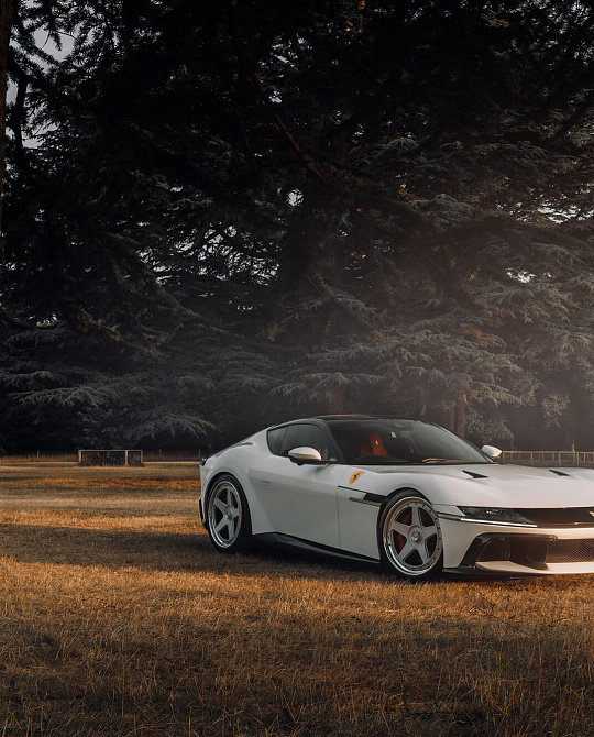 Фото дисков GEN-01 (3-Piece) Сатиновый лак на Ferrari 12Cilindri