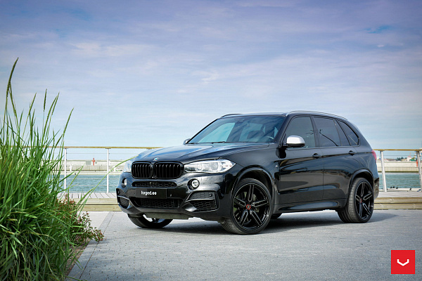 Фото дисков Vossen HF-1 Алмазная проточка на BMW X5/X5 M (F15/F85)