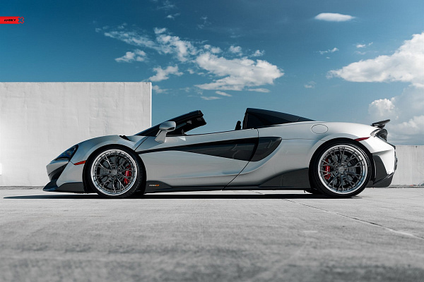Фото дисков Anrky S3-X5 Сатиновый темный лак на McLaren 600
