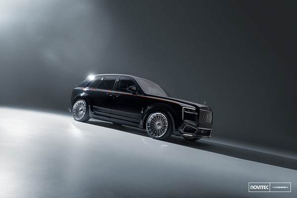 Фото дисков NOVITEC SP4 Глянцевый лак на Rolls-Royce Cullinan