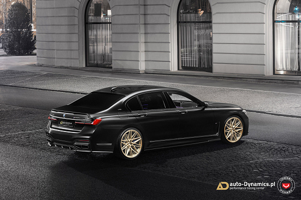 Фото дисков Vossen EVO-5R Сатиновая шампань на BMW 7 (G11/G12)