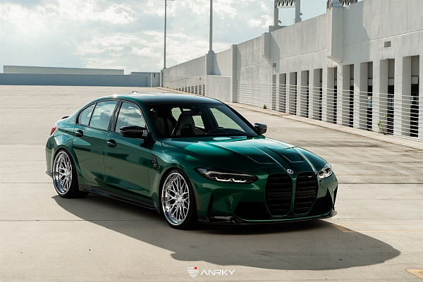 Фото дисков Anrky RS1 Полированный лак на BMW 3/M3 (G2x/G80)