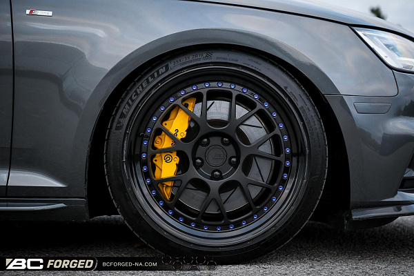 Фото дисков BC Forged LE72 // MLE72 Черный матовый на Audi A/S/RS 4 (B9)
