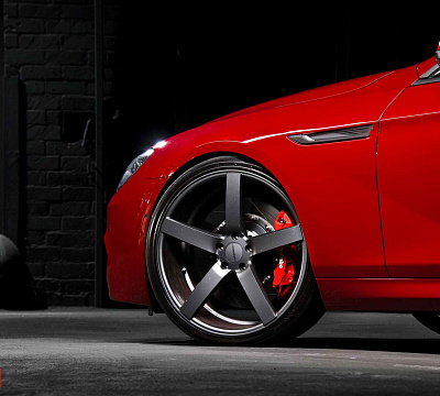 Фото дисков Vossen CV3 на BMW 6/M6 (F06/F13/F12)