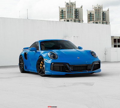 Фото дисков HRE P201 на Porsche 911 VIII