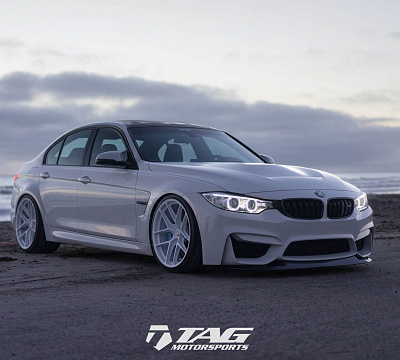 Фото дисков HRE R101 Lightweight на BMW 3/M3 (F3x/F80)