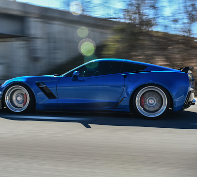 Фото дисков Vossen M-X1 (3-Piece) на Chevrolet Corvette C7