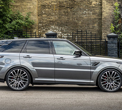 Фото дисков Kahn Pace Car на Range Rover Sport II