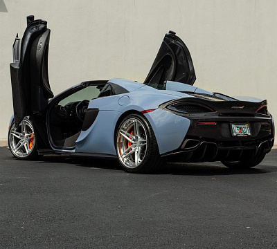 Фото дисков Anrky AN37 на McLaren 570S