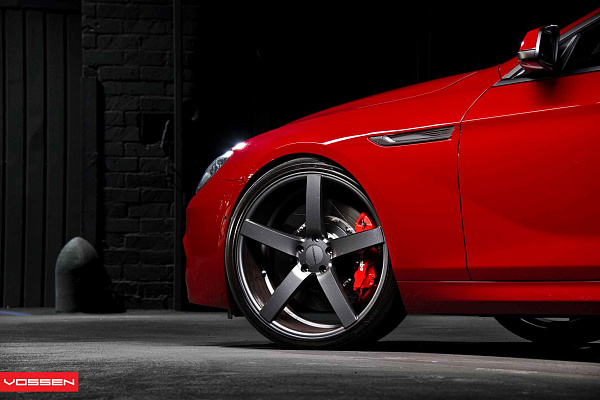Фото дисков Vossen CV3 Сатиновый графит на BMW 6/M6 (F06/F13/F12)