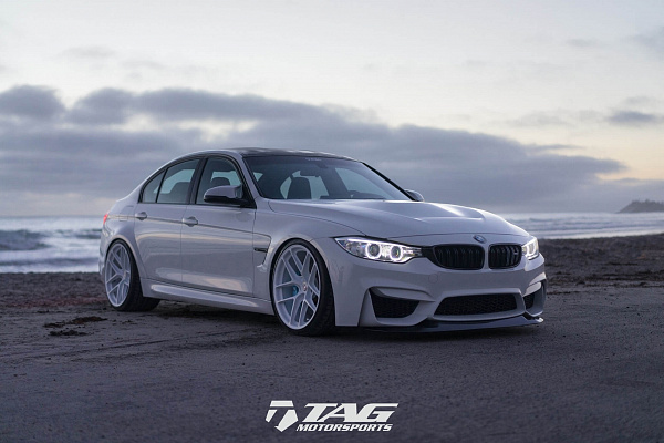 Фото дисков HRE R101 Lightweight Белый глянец на BMW 3/M3 (F3x/F80)