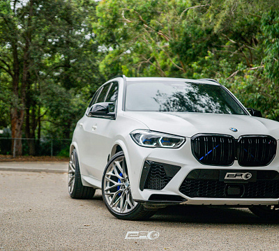 Фото дисков HRE P200 на BMW X5/X5 M (G05/G18/F95)