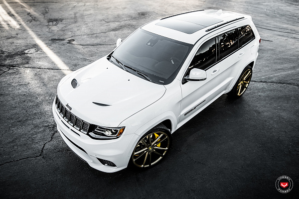 Фото дисков Vossen CG-203 Глянцевое темное золото на Jeep Grand Cherokee IV