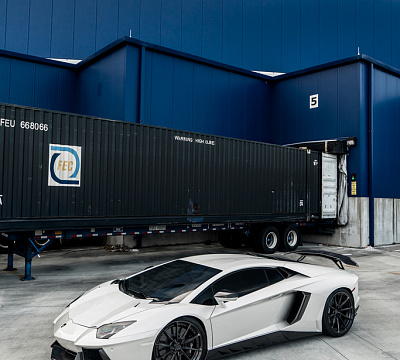 Фото дисков Anrky AN28 на Lamborghini Aventador