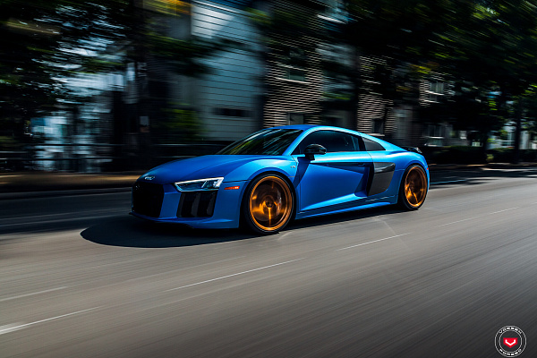 Фото дисков Vossen S21-01 Глянцевая медь на Audi R8 (4S)