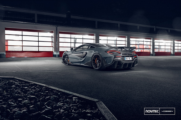 Фото дисков NOVITEC MC3 Черный глянец на McLaren 600