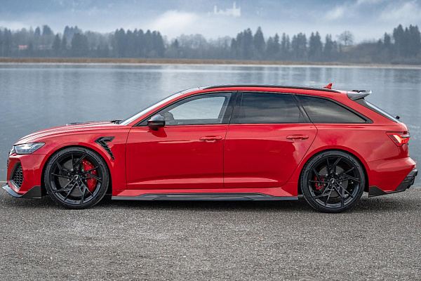 Фото дисков ABT RS7-LE Черный глянец на Audi A/RS 6 (C8)