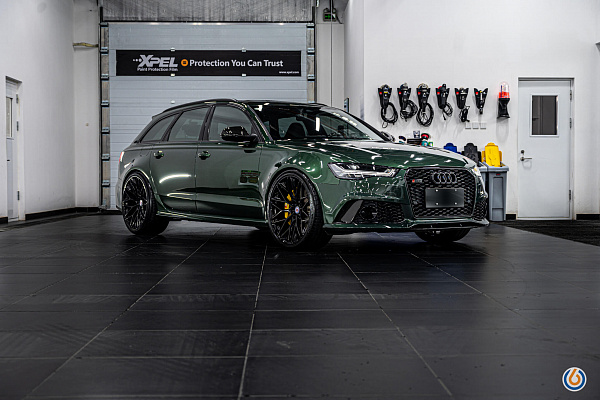 Фото дисков HRE P200 Черный глянец на Audi A/RS 6 (C7)